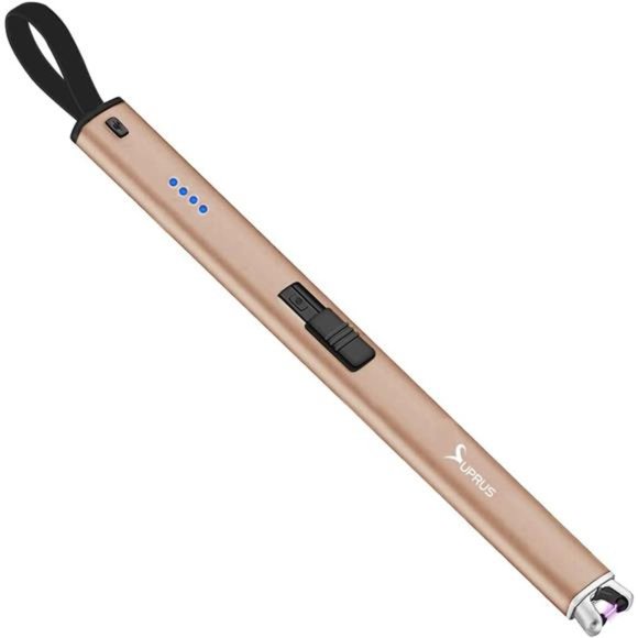 Candle Lighter Electric Arc Lighter with Built in USB Cable & Hanging Hook - Picture 1 of 7